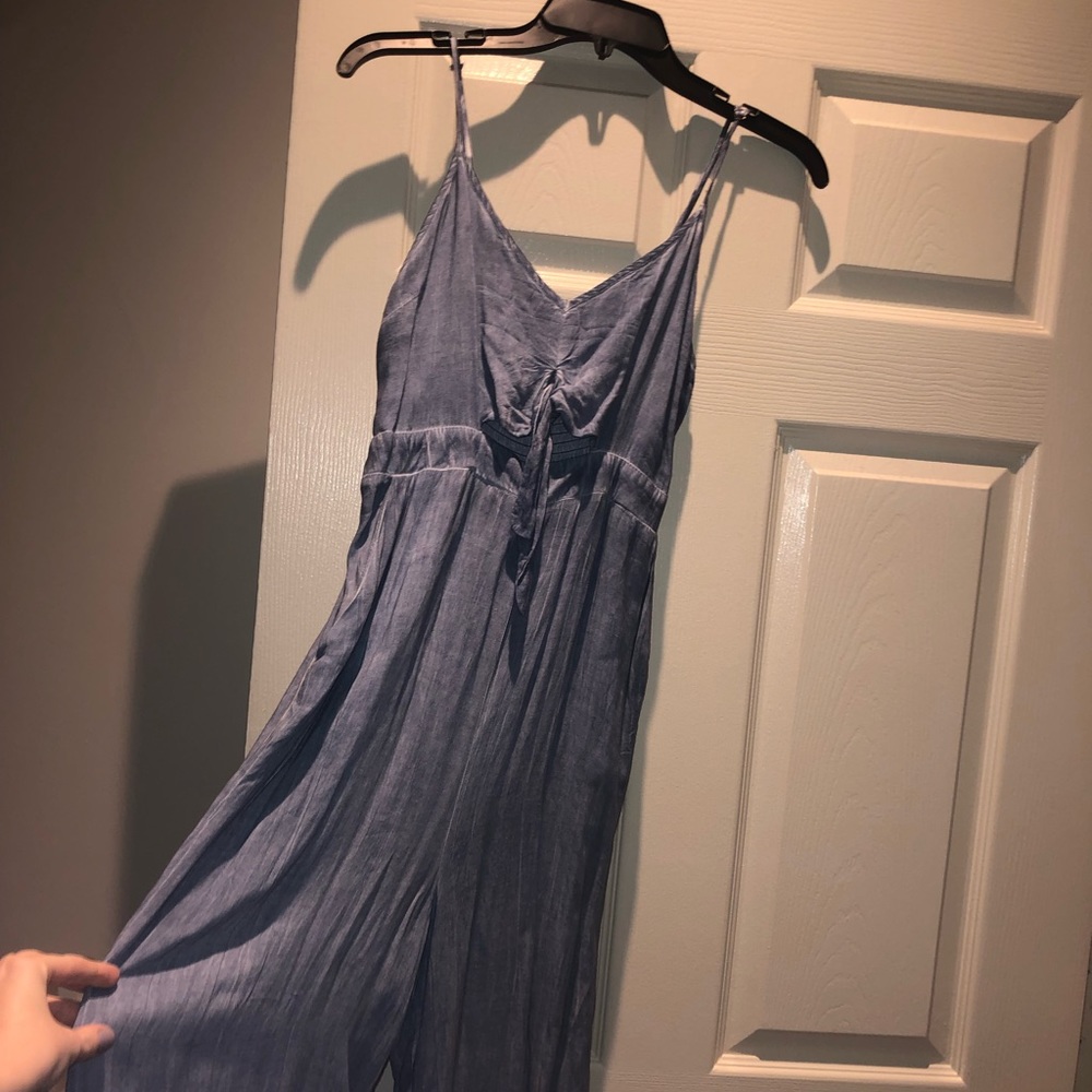 Small blue jumpsuit